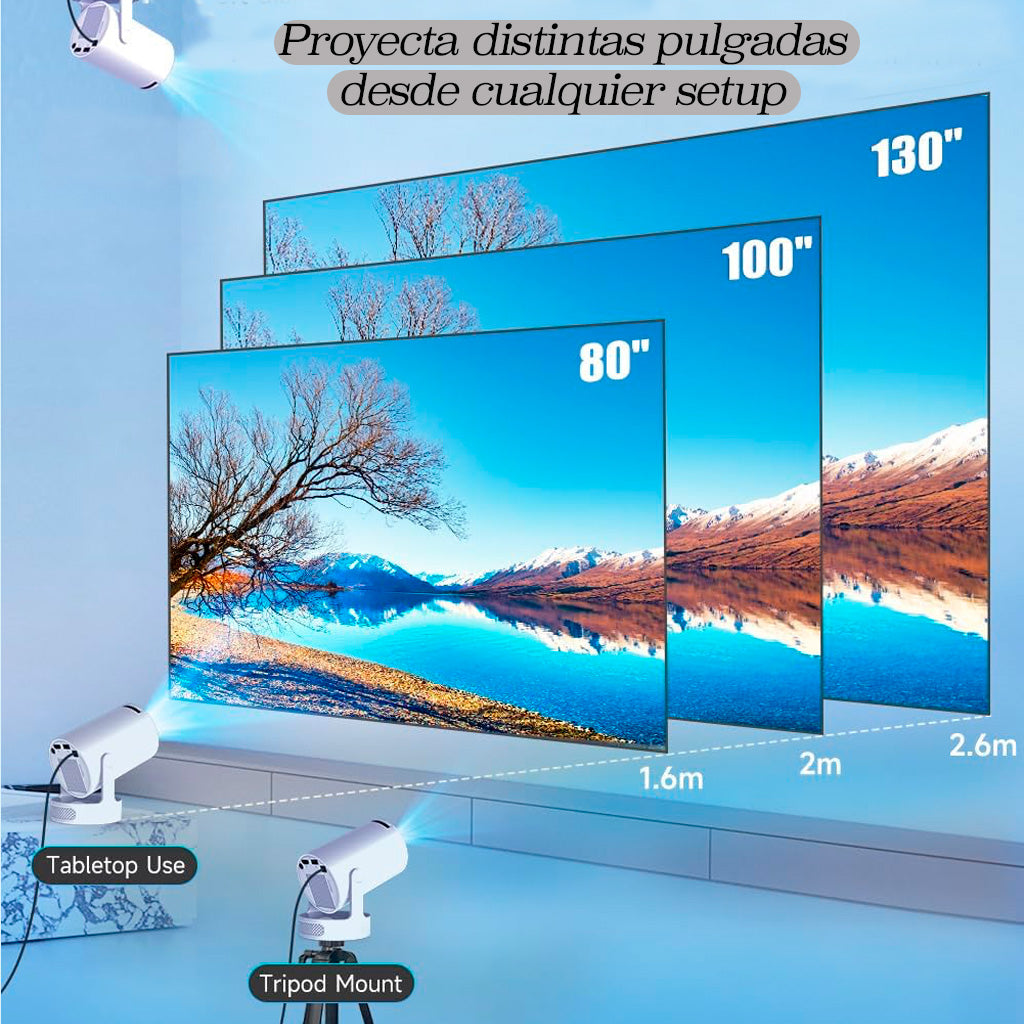 Proyector HY300 Pro +