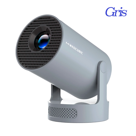 Mini proyector portátil HY300 con WiFi y proyección Full HD para cine en casa